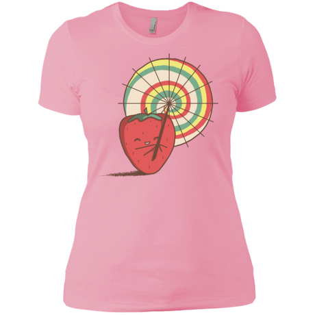 T-Shirts Light Pink / X-Small Strawberry Frye Women's Premium T-Shirt