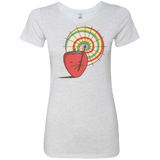 T-Shirts Heather White / Small Strawberry Frye Women's Triblend T-Shirt