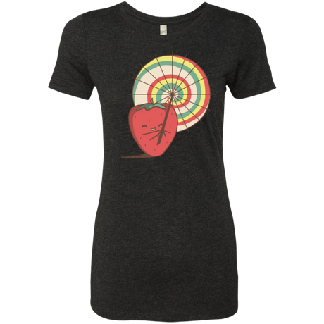 T-Shirts Vintage Black / Small Strawberry Frye Women's Triblend T-Shirt