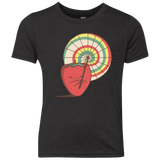 T-Shirts Vintage Black / YXS Strawberry Frye Youth Triblend T-Shirt