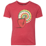 T-Shirts Vintage Red / YXS Strawberry Frye Youth Triblend T-Shirt