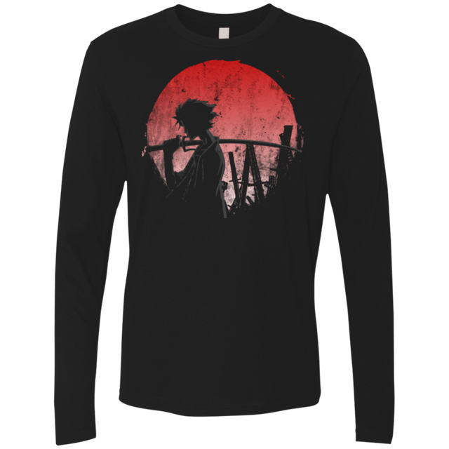 T-Shirts Black / Small Stray dog mugan Men's Premium Long Sleeve