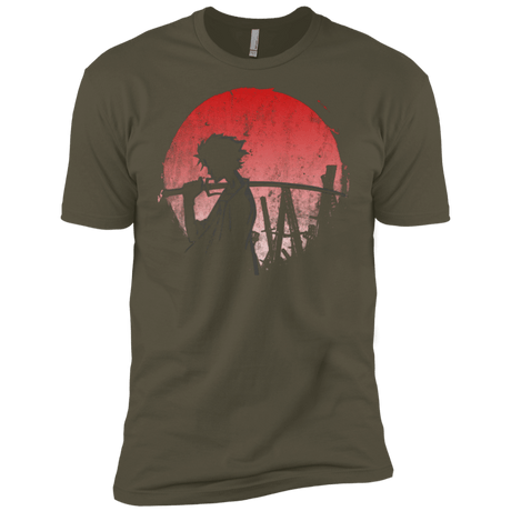 T-Shirts Military Green / X-Small Stray dog mugan Men's Premium T-Shirt