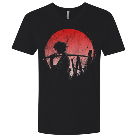 T-Shirts Black / X-Small Stray dog mugan Men's Premium V-Neck