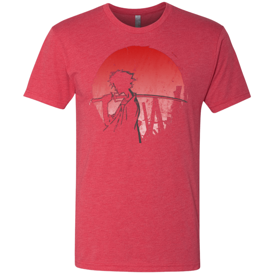 T-Shirts Vintage Red / Small Stray dog mugan Men's Triblend T-Shirt