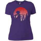 T-Shirts Purple / X-Small Stray dog mugan Women's Premium T-Shirt
