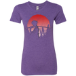 T-Shirts Purple Rush / Small Stray dog mugan Women's Triblend T-Shirt