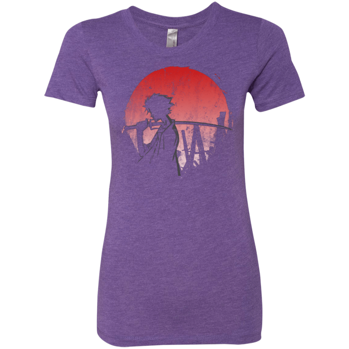 T-Shirts Purple Rush / Small Stray dog mugan Women's Triblend T-Shirt