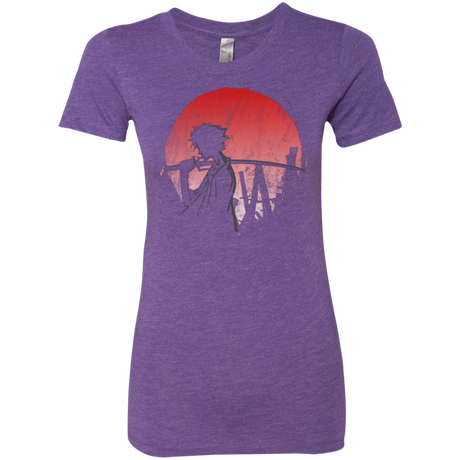 T-Shirts Purple Rush / Small Stray dog mugan Women's Triblend T-Shirt