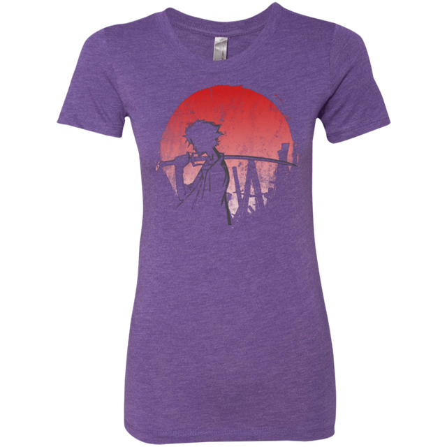 T-Shirts Purple Rush / Small Stray dog mugan Women's Triblend T-Shirt