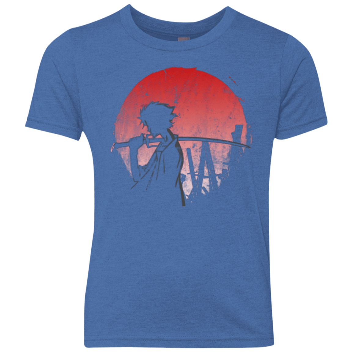 T-Shirts Vintage Royal / YXS Stray dog mugan Youth Triblend T-Shirt