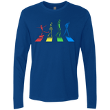 T-Shirts Royal / Small Stray Dog Strut Men's Premium Long Sleeve