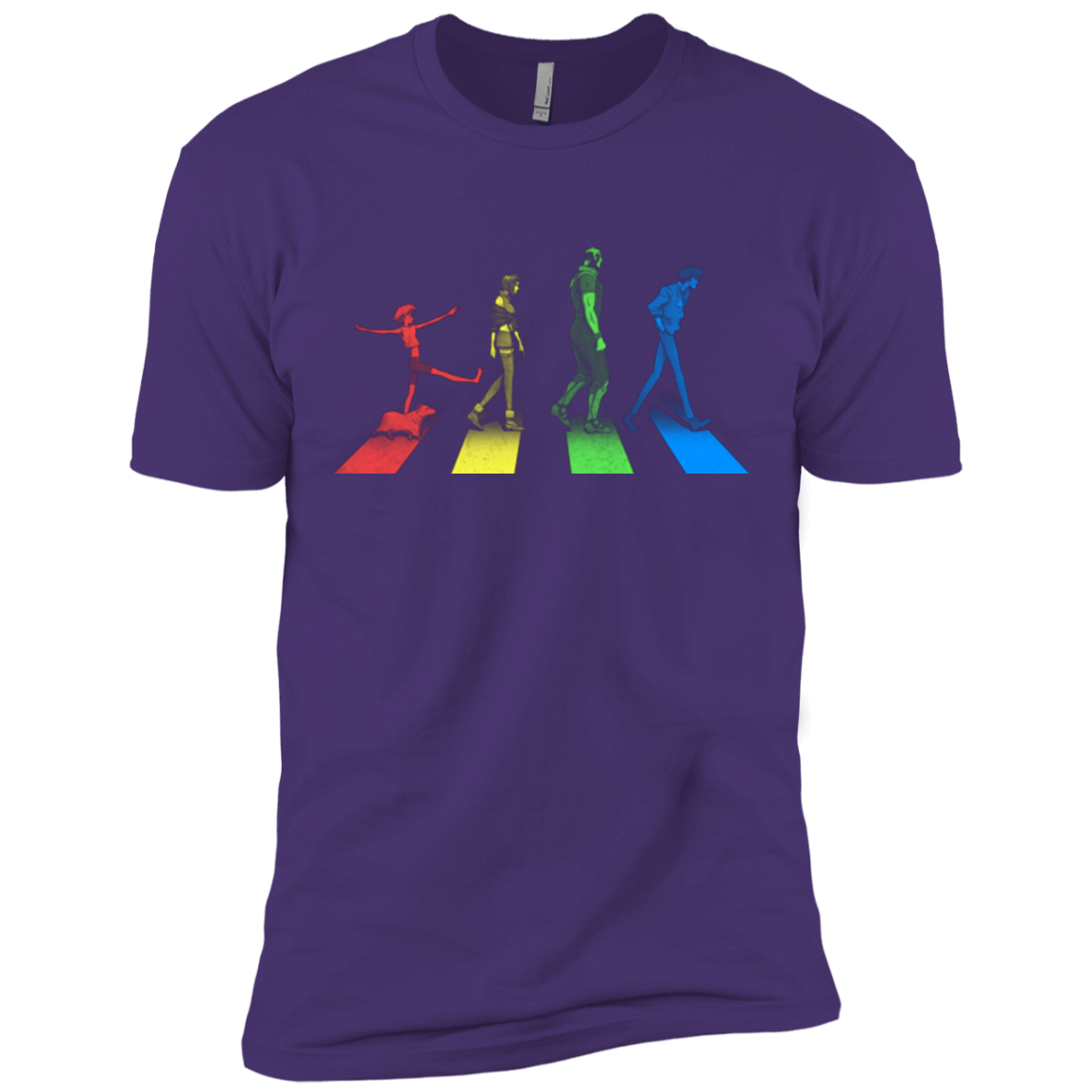 T-Shirts Purple / X-Small Stray Dog Strut Men's Premium T-Shirt