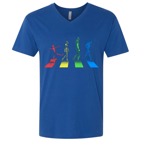 T-Shirts Royal / X-Small Stray Dog Strut Men's Premium V-Neck