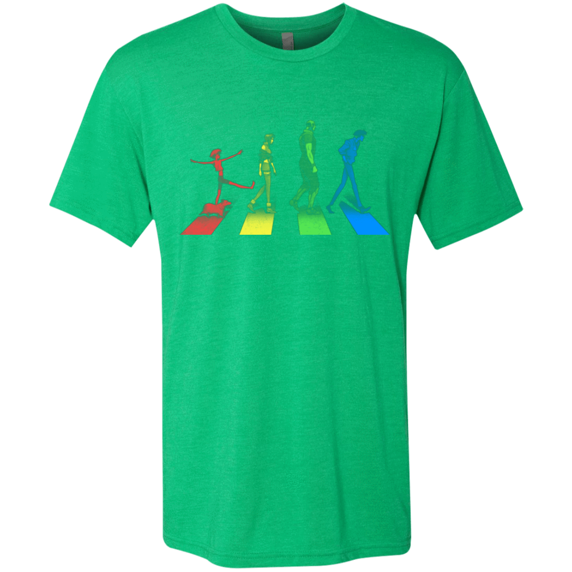 T-Shirts Envy / Small Stray Dog Strut Men's Triblend T-Shirt