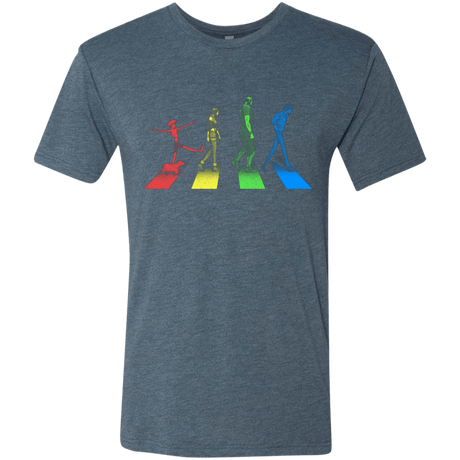 T-Shirts Indigo / Small Stray Dog Strut Men's Triblend T-Shirt