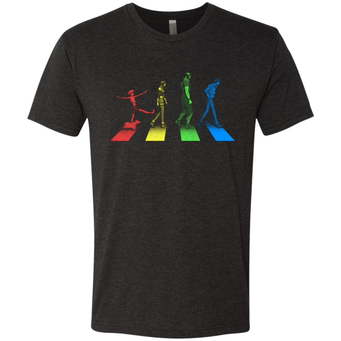 T-Shirts Vintage Black / Small Stray Dog Strut Men's Triblend T-Shirt