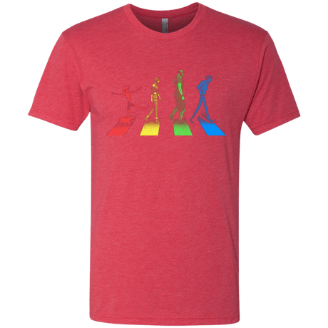 T-Shirts Vintage Red / Small Stray Dog Strut Men's Triblend T-Shirt