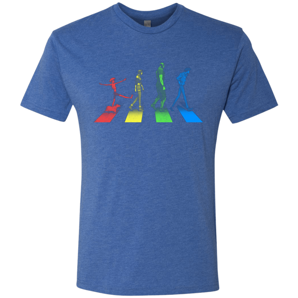 T-Shirts Vintage Royal / Small Stray Dog Strut Men's Triblend T-Shirt