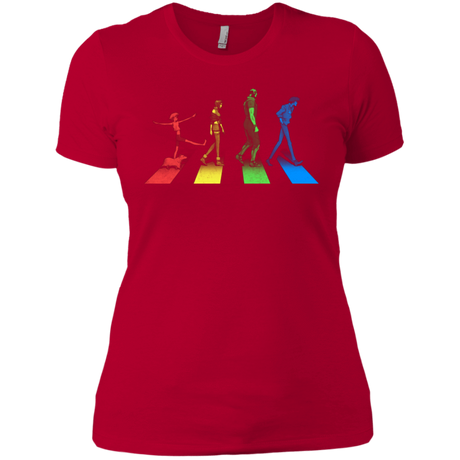 T-Shirts Red / X-Small Stray Dog Strut Women's Premium T-Shirt