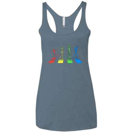 T-Shirts Indigo / X-Small Stray Dog Strut Women's Triblend Racerback Tank