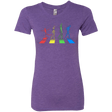 T-Shirts Purple Rush / Small Stray Dog Strut Women's Triblend T-Shirt