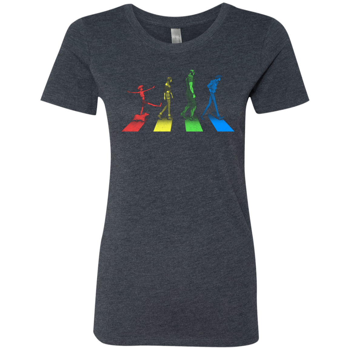 T-Shirts Vintage Navy / Small Stray Dog Strut Women's Triblend T-Shirt