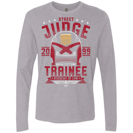 T-Shirts Heather Grey / Small Street Judge Men's Premium Long Sleeve