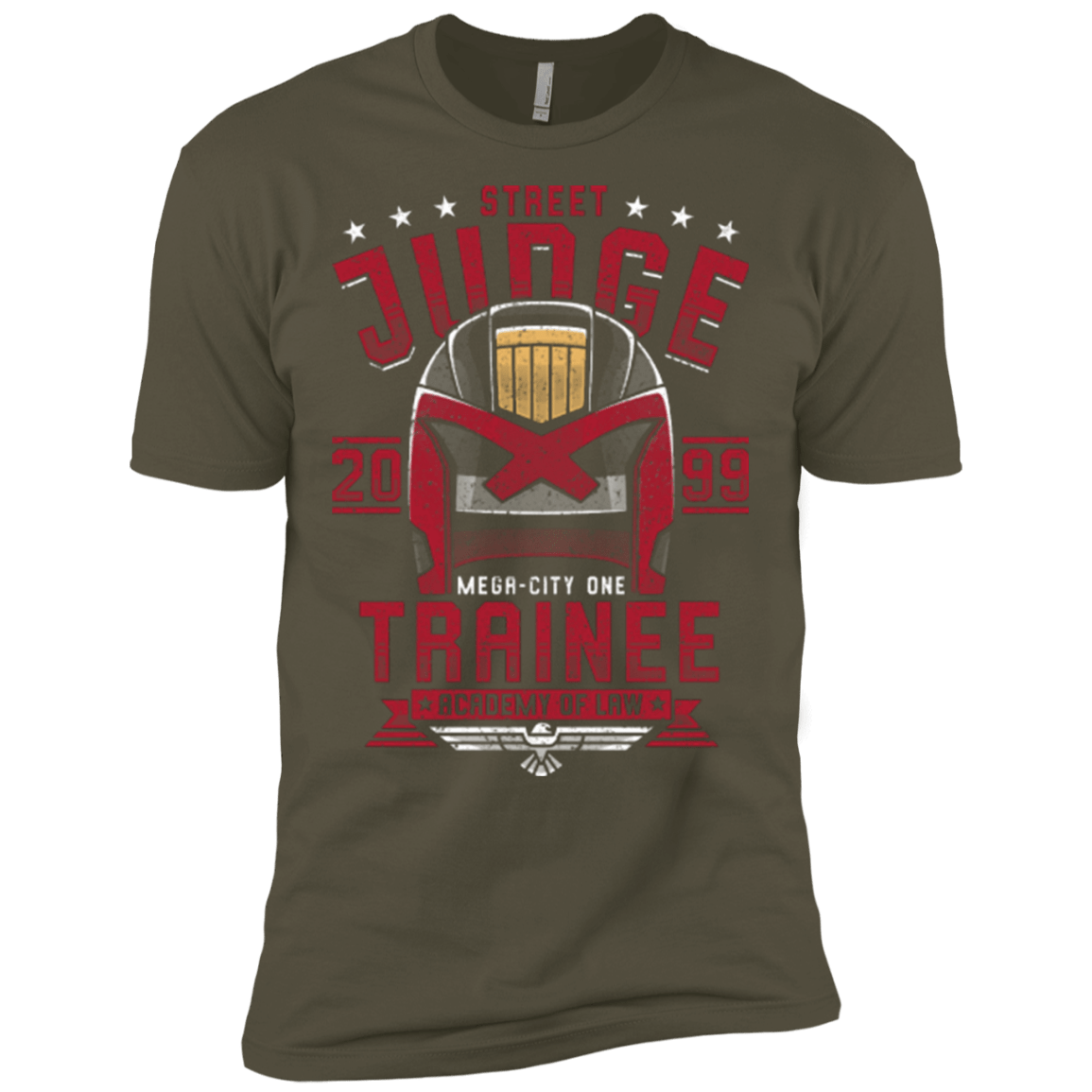 T-Shirts Military Green / X-Small Street Judge Men's Premium T-Shirt