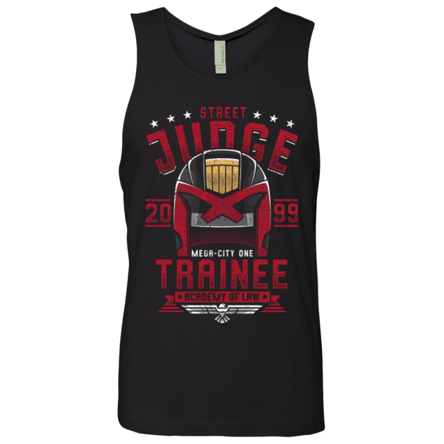 T-Shirts Black / Small Street Judge Men's Premium Tank Top