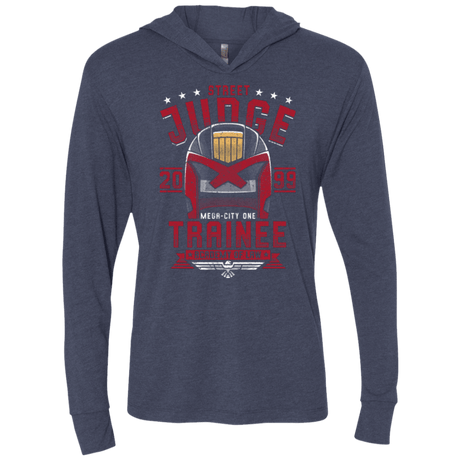T-Shirts Vintage Navy / X-Small Street Judge Triblend Long Sleeve Hoodie Tee