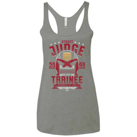 T-Shirts Venetian Grey / X-Small Street Judge Women's Triblend Racerback Tank