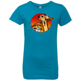 T-Shirts Turquoise / YXS Street Pals Girls Premium T-Shirt
