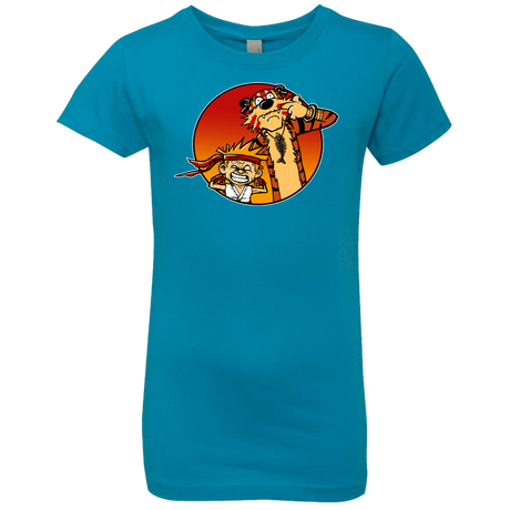 T-Shirts Turquoise / YXS Street Pals Girls Premium T-Shirt