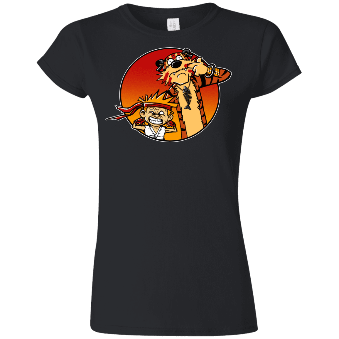 T-Shirts Black / S Street Pals Junior Slimmer-Fit T-Shirt