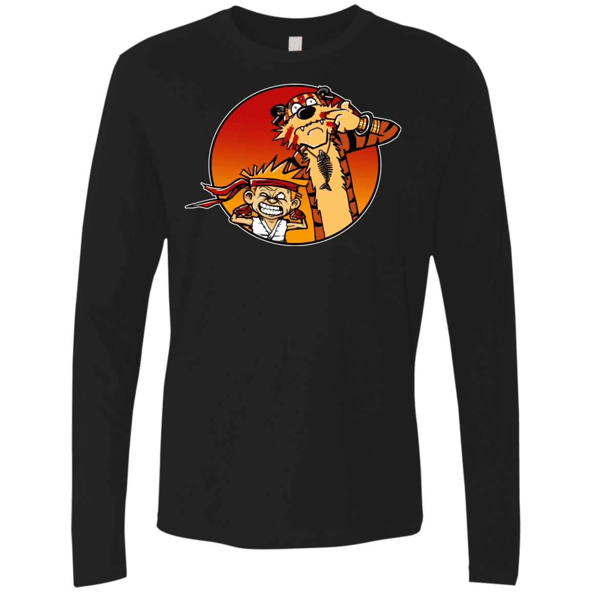 T-Shirts Black / S Street Pals Men's Premium Long Sleeve