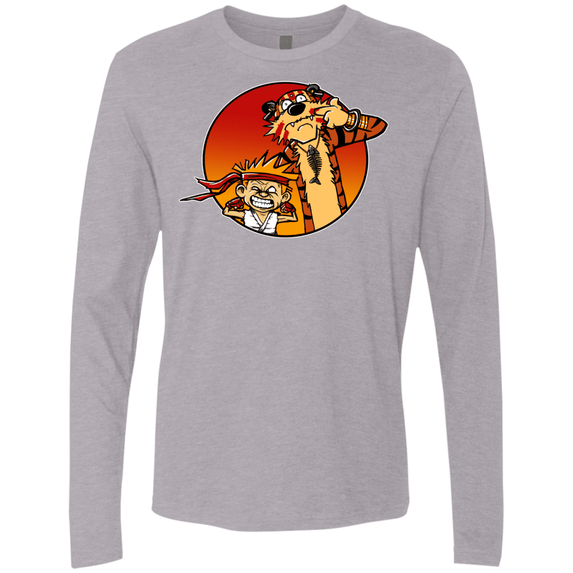 T-Shirts Heather Grey / S Street Pals Men's Premium Long Sleeve