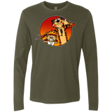 T-Shirts Military Green / S Street Pals Men's Premium Long Sleeve