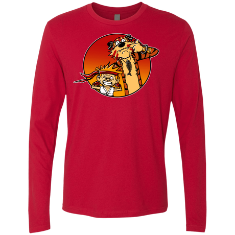T-Shirts Red / S Street Pals Men's Premium Long Sleeve