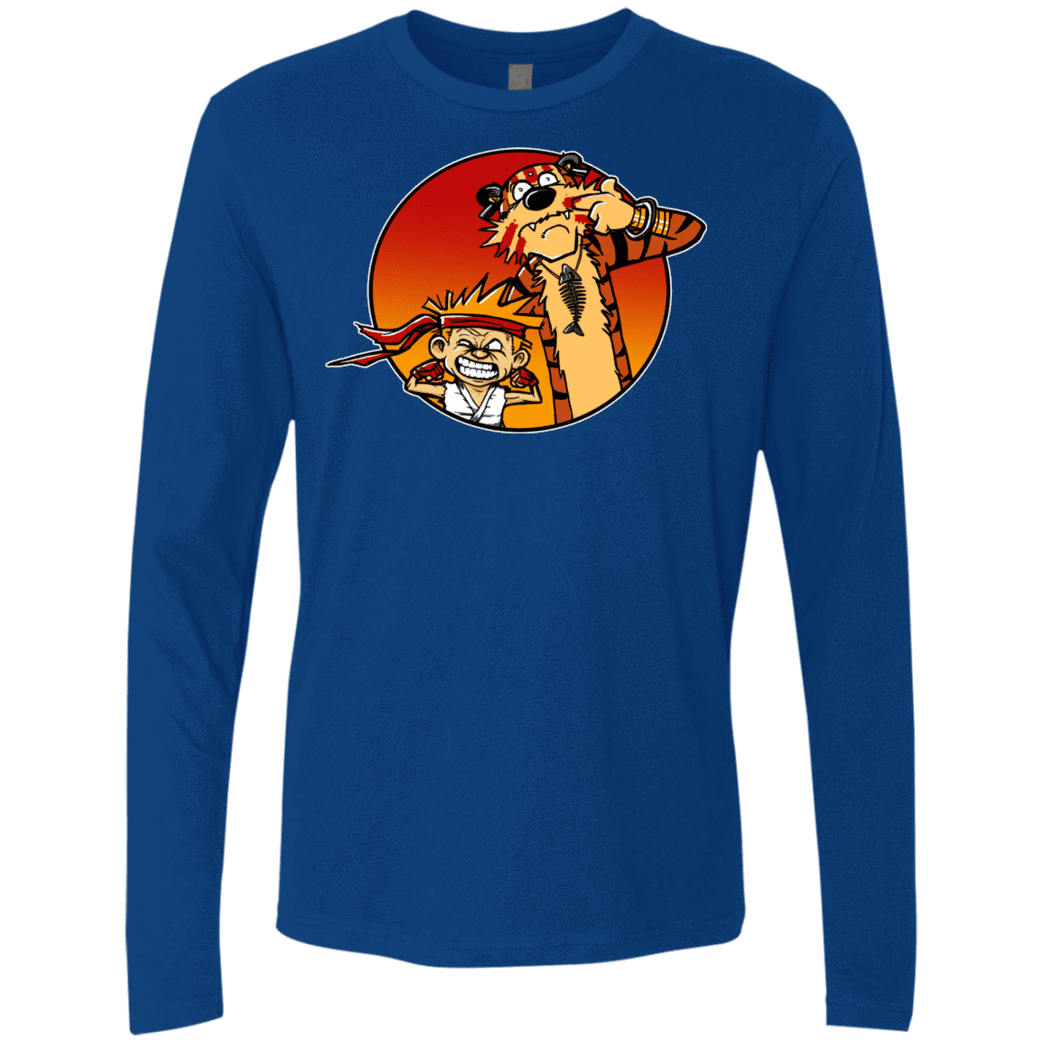 T-Shirts Royal / S Street Pals Men's Premium Long Sleeve