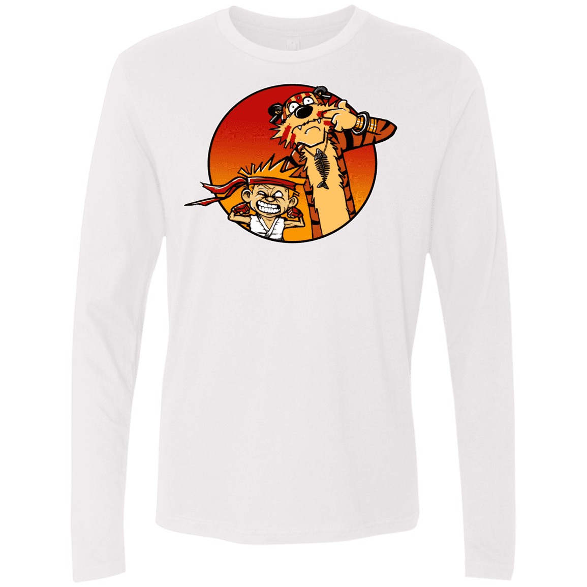 T-Shirts White / S Street Pals Men's Premium Long Sleeve
