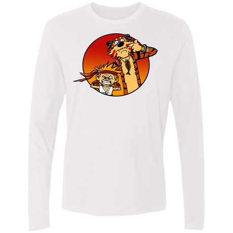 T-Shirts White / S Street Pals Men's Premium Long Sleeve