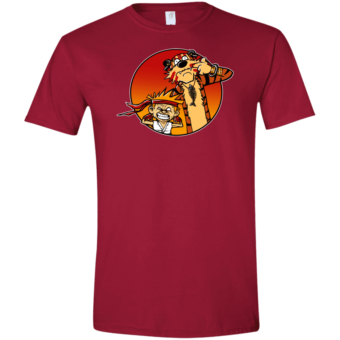 T-Shirts Cardinal Red / S Street Pals Men's Semi-Fitted Softstyle