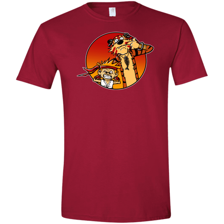 T-Shirts Cardinal Red / S Street Pals Men's Semi-Fitted Softstyle