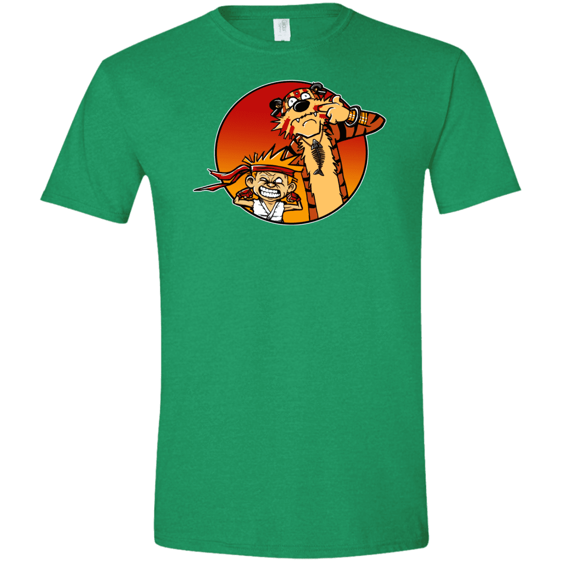 T-Shirts Heather Irish Green / S Street Pals Men's Semi-Fitted Softstyle