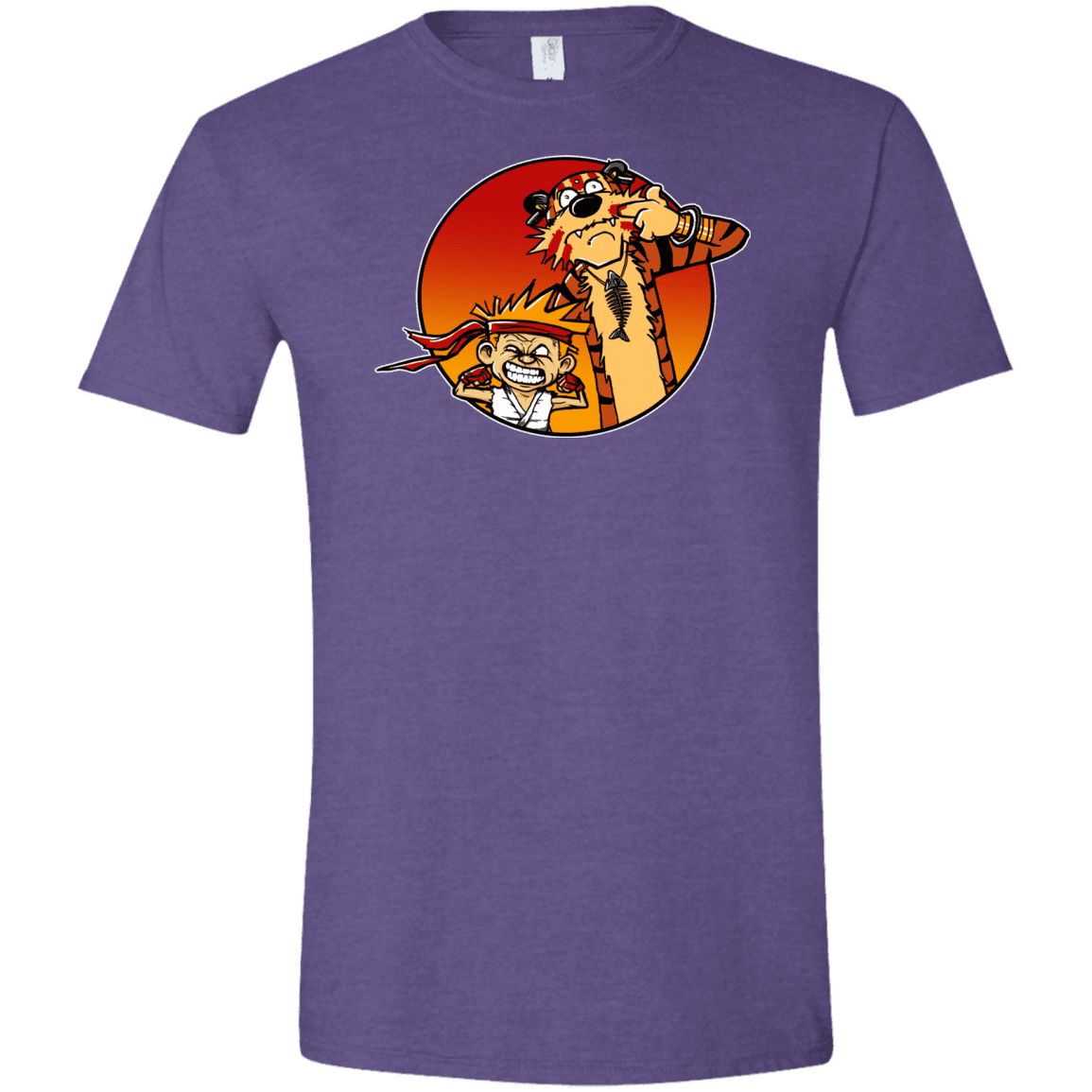 T-Shirts Heather Purple / S Street Pals Men's Semi-Fitted Softstyle