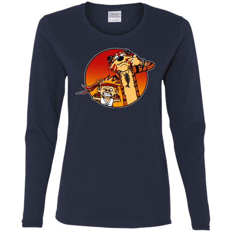 T-Shirts Navy / S Street Pals Women's Long Sleeve T-Shirt
