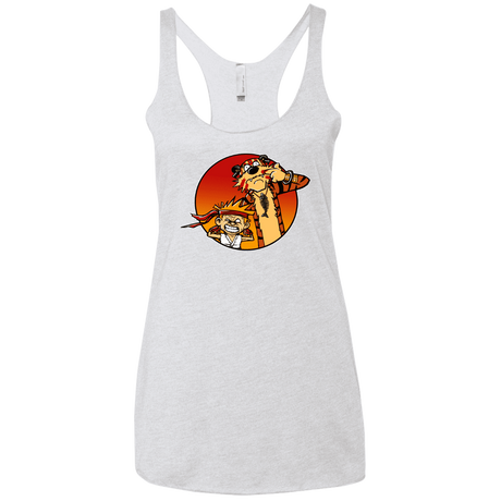 T-Shirts Heather White / X-Small Street Pals Women's Triblend Racerback Tank