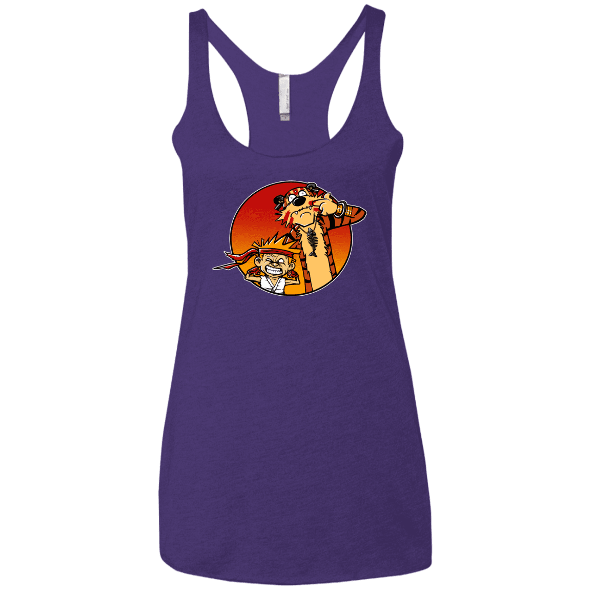 T-Shirts Purple Rush / X-Small Street Pals Women's Triblend Racerback Tank