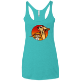 T-Shirts Tahiti Blue / X-Small Street Pals Women's Triblend Racerback Tank